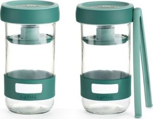Lekue Zestaw szklanych pojemników do kiszonek 1
