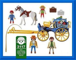 Playmobil Playmobil Bryczka z Końmi (3117) 2
