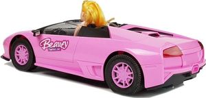 Lalka Barbie Lean Sport Samochód Sportowy Cabrio Auto z Lalką Różowe 3