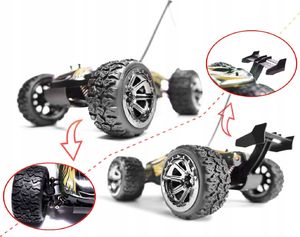 Samochód RC NQD Land Buster 4x4 USB 1:12 9,6V ŻÓŁT 9