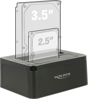 Stacja dokująca Delock 2.5"/3.5" SATA - USB 3.2 Gen 1 (62661) 4