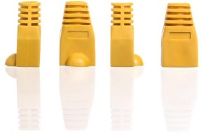 NetRack osłonka na wtyk RJ45 żółta (100 szt) (NP48Y) 2