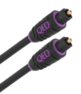 Kabel Qed Toslink - Toslink 1m czarny (QE5021) 1