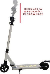 Hulajnoga elektryczna Race Bull City biała 2