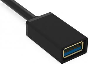 Kabel USB Krux USB-A - USB-A 1.5 m Czarny (KRX0053) 2