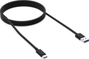 Kabel USB Krux USB-A - USB-C 1.2 m Czarny (KRX0054) 1