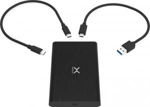 Kieszeń Krux HDD/SSD 2.5" SATA III - USB-C (KRX0057) 2