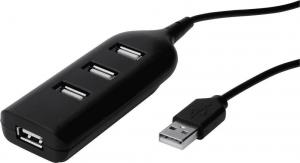 HUB USB Digitus HUB SLIM 4 4x USB-A 2.0 (AB-50001-1) 1