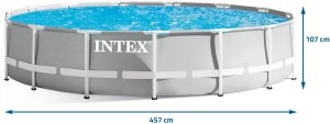 Intex Basen stelażowy 457cm 12w1 (26724) 9