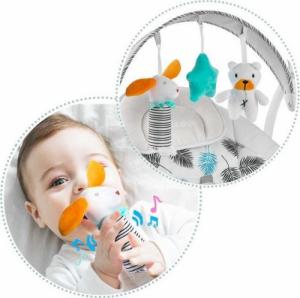 Ricokids Leżaczek bujaczek automatyczny z muzyką turkusowy Ricokids 7326 11