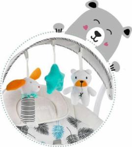 Ricokids Leżaczek bujaczek automatyczny z muzyką turkusowy Ricokids 7326 12