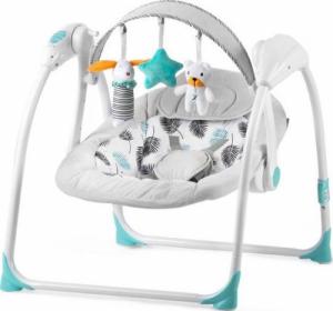 Ricokids Leżaczek bujaczek automatyczny z muzyką turkusowy Ricokids 7326 2