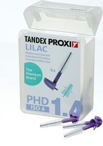 Tandex Tandex (6 szt.) szczoteczek Proxi Lilac X-fine tapered (fioletowa) 1