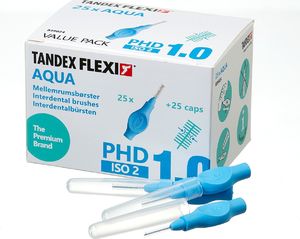 Tandex Tandex (25 szt.) szczoteczek Flexi Extra Fine Aqua (niebieski)) 1