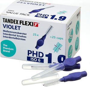 Tandex Tandex (25 szt.) szczoteczek Medium Violet (fioletowy gruby) 1