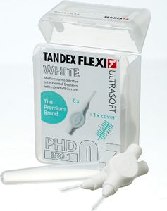 Tandex Tandex ( 6 szt.) Flexi Ultra Soft White 2,5 mm Ultra Fine 1