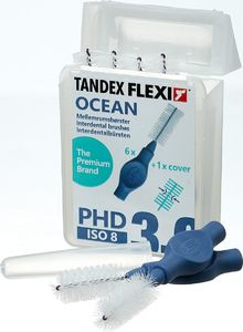 Tandex Tandex (6 szt.) szczoteczek Flexi Medium OCEAN 3,0 ( gruby) 1