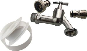 Bradas Kran ogrodowy z wieszakiem na wąż zestaw stacjonarny Bradas 1530 2