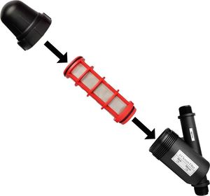 Bradas Filtr siatkowy 2x GZ 3/4 filtracja mesh 120 5m3/h BRADAS 8123 2