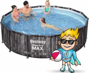 Bestway Basen stelażowy Steel Pro Max 427cm 11w1 (5614Z) 2