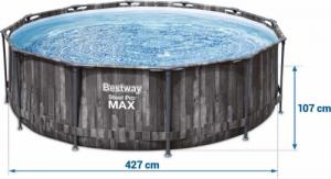 Bestway Basen stelażowy Steel Pro Max 427cm 11w1 (5614Z) 7