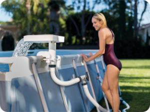 Intex Kolorowy Wodospad Led 3