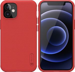 Nillkin Nillkin Etui Frosted Shield Pro iPhone 12 Mini czerwone 1