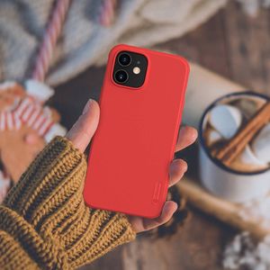 Nillkin Nillkin Etui Frosted Shield Pro iPhone 12 Mini czerwone 2