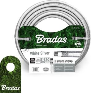 Bradas Wąż ogrodowy 1/2" 30m NTS WHITE SILVER WWS1/230 BRADAS 5342 1