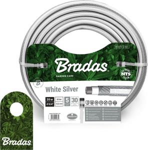 Bradas Wąż ogrodowy 3/4" 20m NTS WHITE SILVER WWS3/420 BRADAS 5366 1