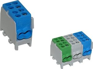 XBS Blok rozdzielczy 1,5-25mm2 FVK-25-1/2 niebieski XBS 0794 1
