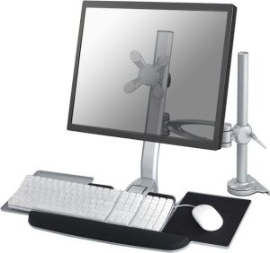 Neomounts Uchwyt biurkowy na monitor 10" - 24" i klawiaturę (FPMA-D1020KEYB) 1