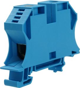 Weidmuller WDU 35N BL 35 mm Przelotowa rzędowa listwa zaciskowa złącze śrubowe 500V 125A niebieska 1040480000 Weidmller 3834 2