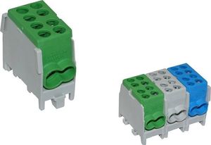 F&F Blok rozdzielczy 1,5-25mm2 FVK-25-1/2 zielony XBS 0800 1