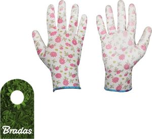 Bradas Rękawice ogrodnicze powlekane Pure Pretty rozmiar 6" (9937) 2