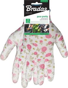 Bradas Rękawice ogrodnicze powlekane Pure Pretty rozmiar 6" (9937) 3
