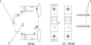 SEZ Krompachy VC 230V Wyzwalacz otwierający wzrostowy SEZ 5093 4
