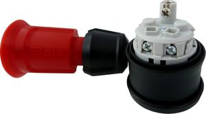 Bals Gniazdo przenośne 16A 230V IP54 Uni-Schuko czerwone 7489 2494 3