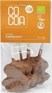 Cocoa LIZAKI KARMELOWE BEZGLUTENOWE BIO (5 x 15 g) 75 g - COCOA (5902565212155) - 40543 1