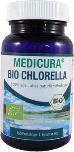 Medicura Chlorella w pastylkach BIO 60 g (150 szt.) (4035129003409) - 19556 1