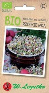 Legutko Nasiona na kiełki - Rzodkiewka BIO 10 g 1