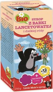 Apotheke Syrop dla dzieci z babki lancetowatej i dzikiej roży BIO 250 g - Apotheke (little mole) 1