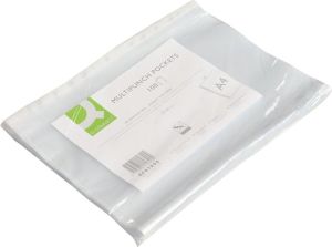 Q-Connect Koszulki na dokumenty PP A4 groszkowe 100szt. 2