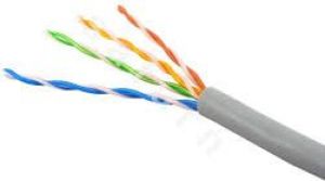 NetRack Kabel instalacyjny skrętka, kat. 5e UTP, drut, CCA, Karton, 305m szary (250-03) 1