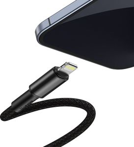 Kabel USB Baseus USB-C - Lightning 1 m Czarny (CATLGD-01) 2