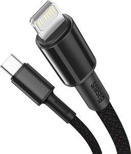 Kabel USB Baseus USB-C - Lightning 1 m Czarny (CATLGD-01) 3