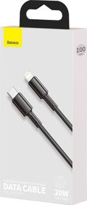 Kabel USB Baseus USB-C - Lightning 1 m Czarny (CATLGD-01) 5
