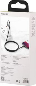 Kabel USB Baseus USB-C - Lightning 1 m Czarny (CATLGD-01) 6