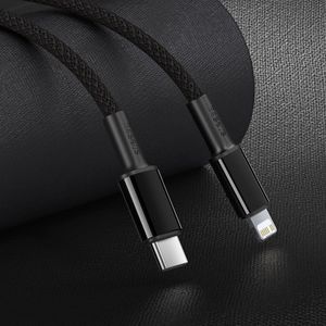 Kabel USB Baseus USB-C - Lightning 1 m Czarny (CATLGD-01) 10