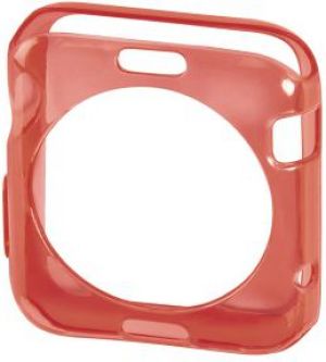 Hama Ramka Ochronna Apple Watch 38mm Przezroczysty/Czerwony (001370520000) 4